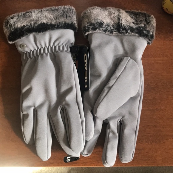 NWT Head DuPont ComforMax Classic Women’s Gray Gloves multi-layer Fiberfill- L - Picture 1 of 8